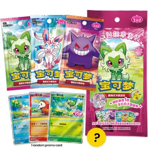 Simplified Chinese Pokémon Gem Pack Badge Set (Vol. 1–3 + Promo)