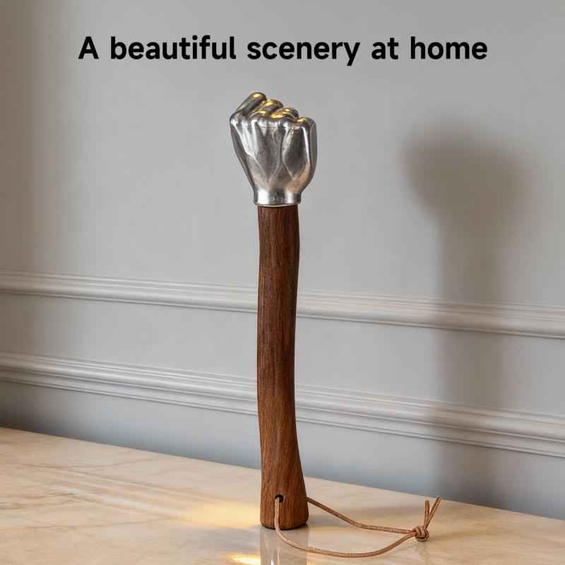 Stainless Steel Head + Solid Wood Handle Sledge Hammer – Reinforced Heavy-Duty Hammer for Carpentry, Masonry & Craft Work