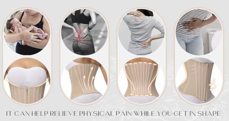 Waist Shapewear for Women Tummy Control Waist Trainer Corset Sport Workout Belly Band Gym