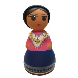 Mexican Handmade Clay Folklore Figurines- San Luis Potosi