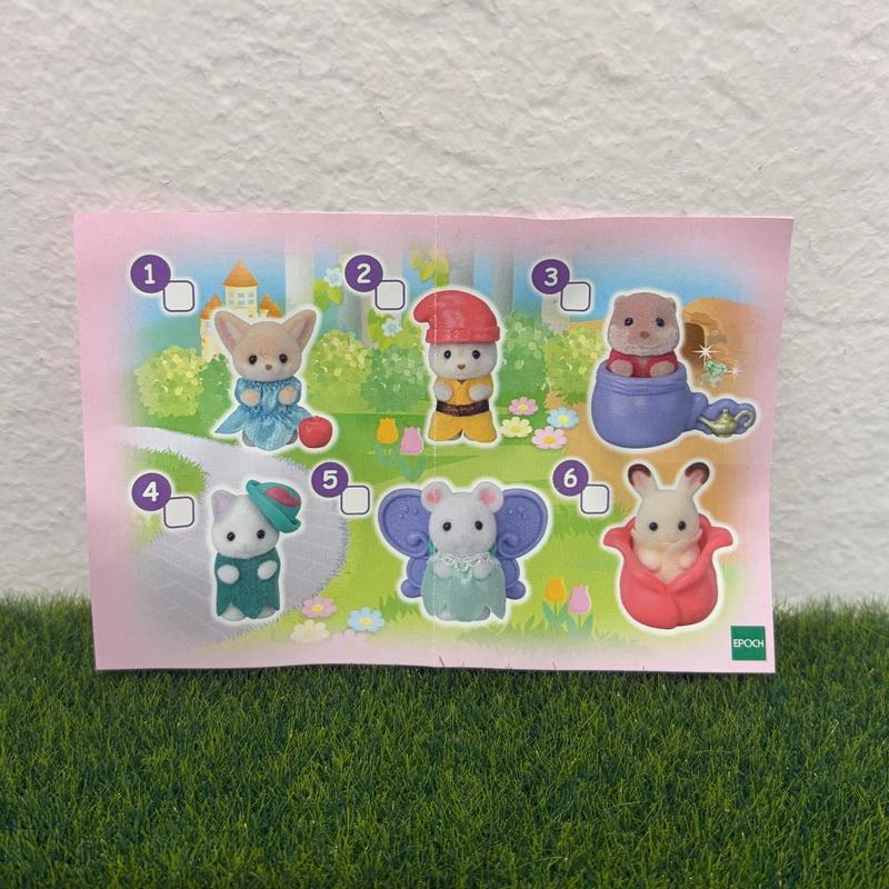 Sylvanian Families Mini Fairytale Babies Series + Mini Party Babies Series TWO Blind bags Calico Critters