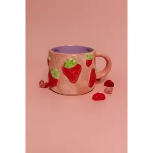 Strawberry Ceramic Mug