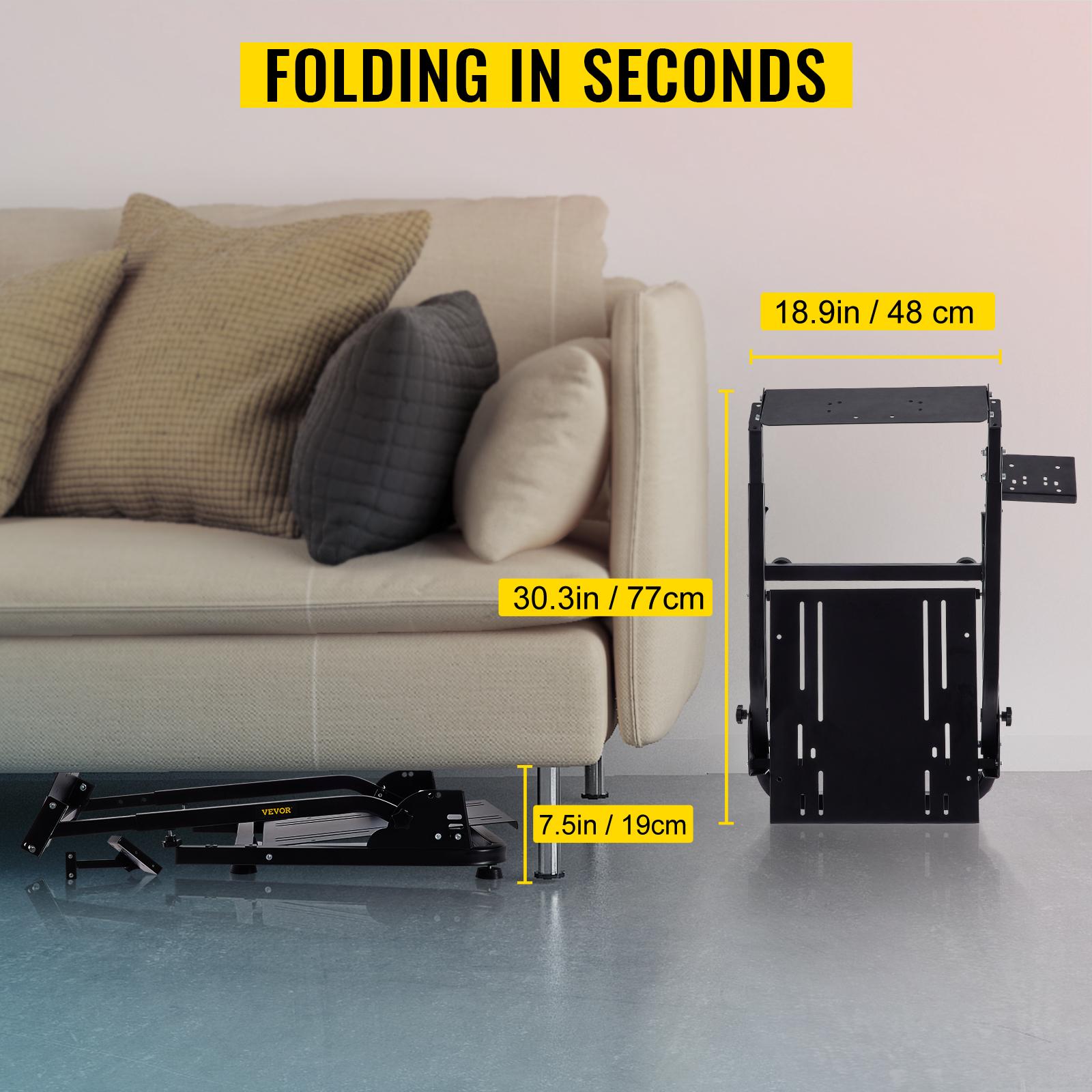 VEVOR Racing Simulator Steering Wheel Stand for Mainstream Brands