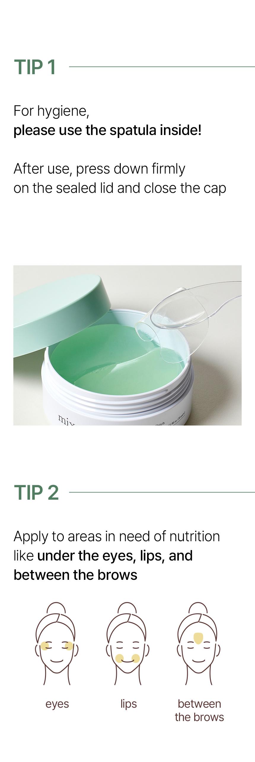 [mixsoon Official Shop] Cica-Hyal Hydrogel Eye Patch 30 pairs (60ea) - Skin Calming & Moisture Replenishment Eye Patch, Korean Skincare for Glass Skin