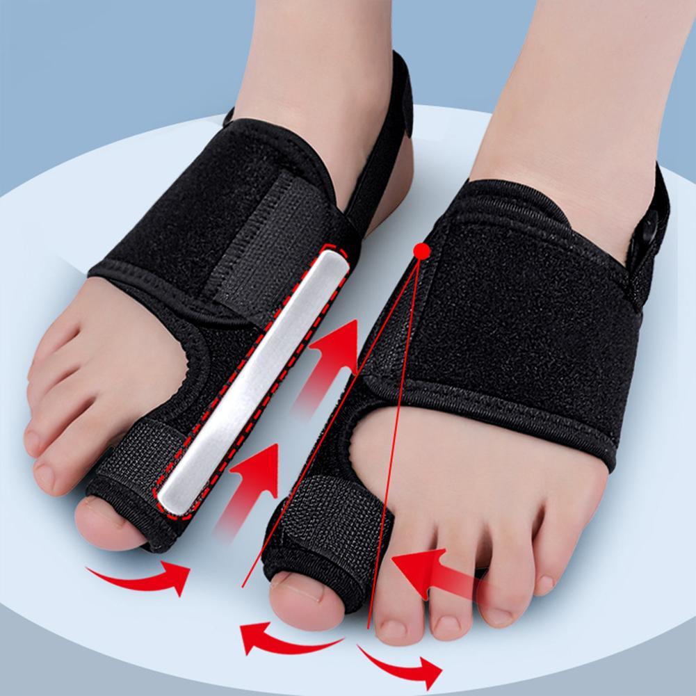 Adjustable Toe Alignment Support - Orthopedic Corrector for Hallux Valgus & Bunion Comfort with Posture Improvement