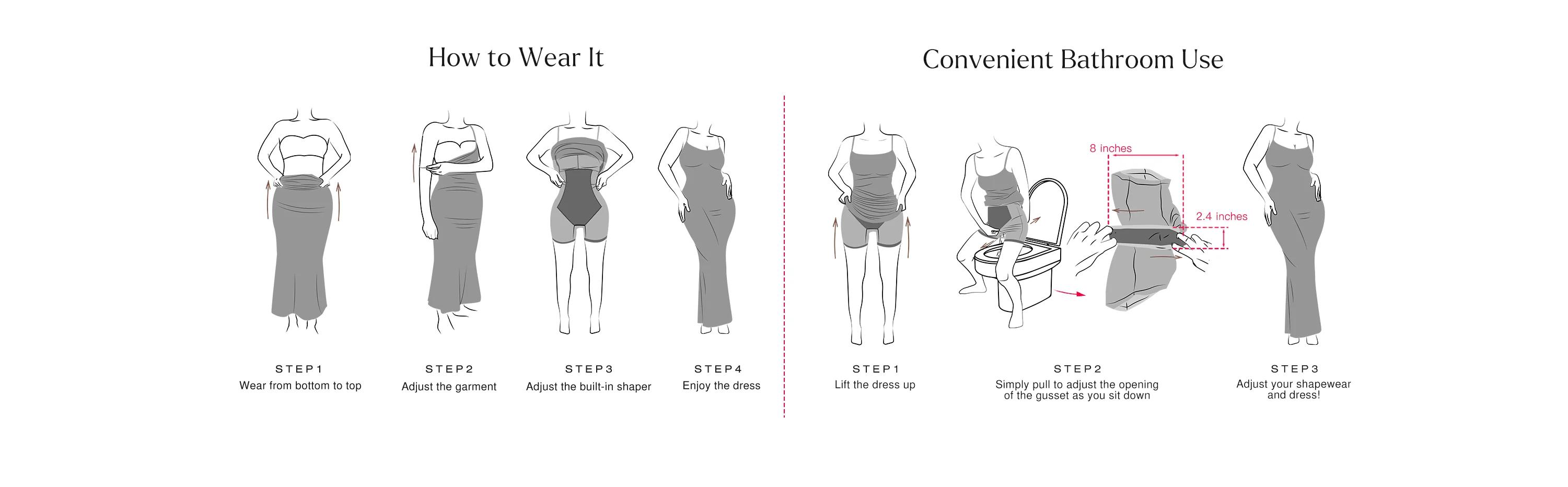 Popilush Lace Bodycon Dress Deep V-Neck Spaghetti Strap Shapewear Women Tummy Control Cocktail Party Elegant Floral