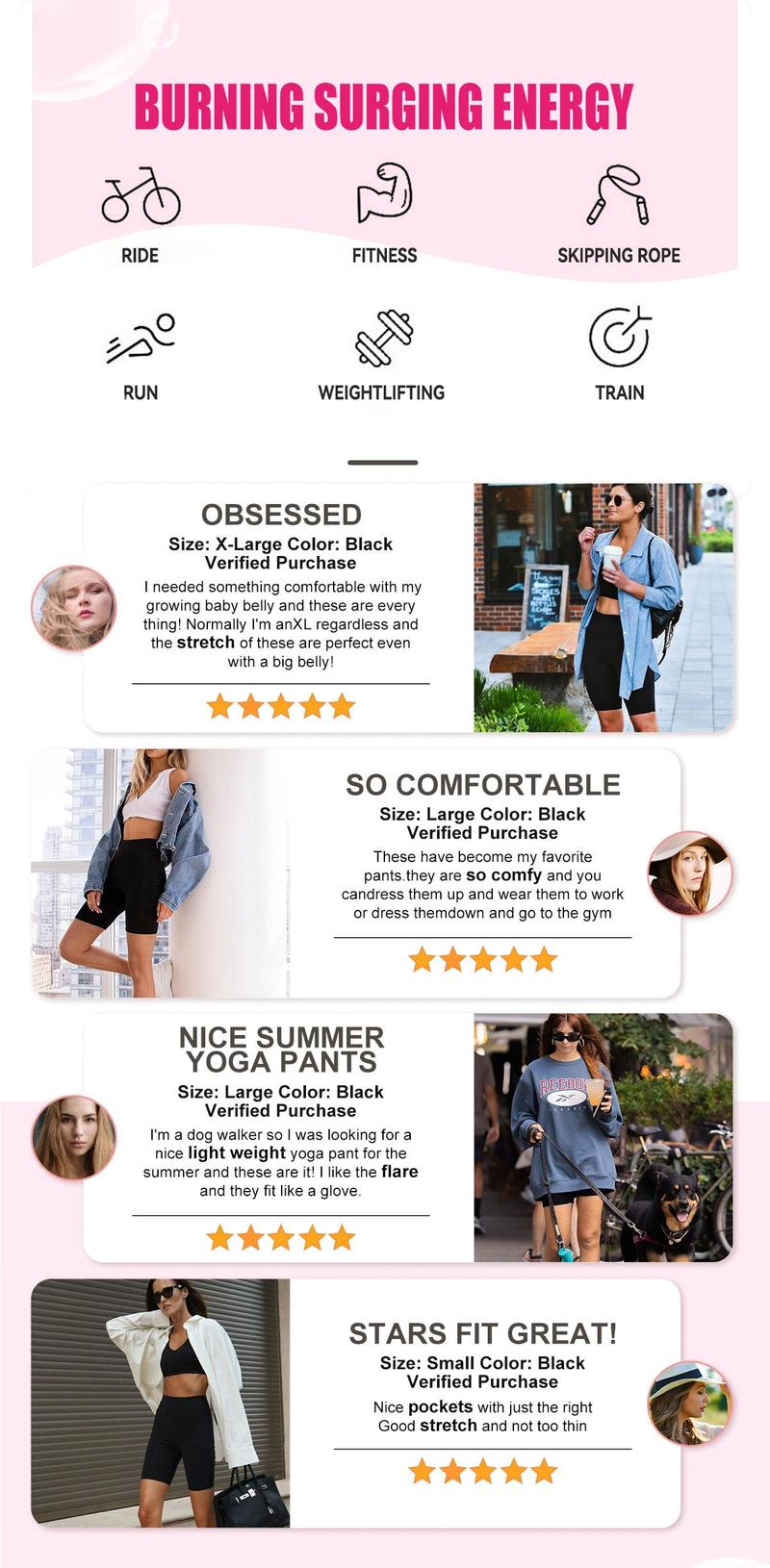 SHOWITTY Women's High Waisted 1/3 Pack Biker Shorts with Pockets, 5"/11" Tummy Control Plus Size Spandex Shorts for Gym Yoga Running Summer Clothes