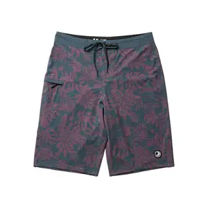 Surfing Palms Extra Long 24" Stretch Boardshort