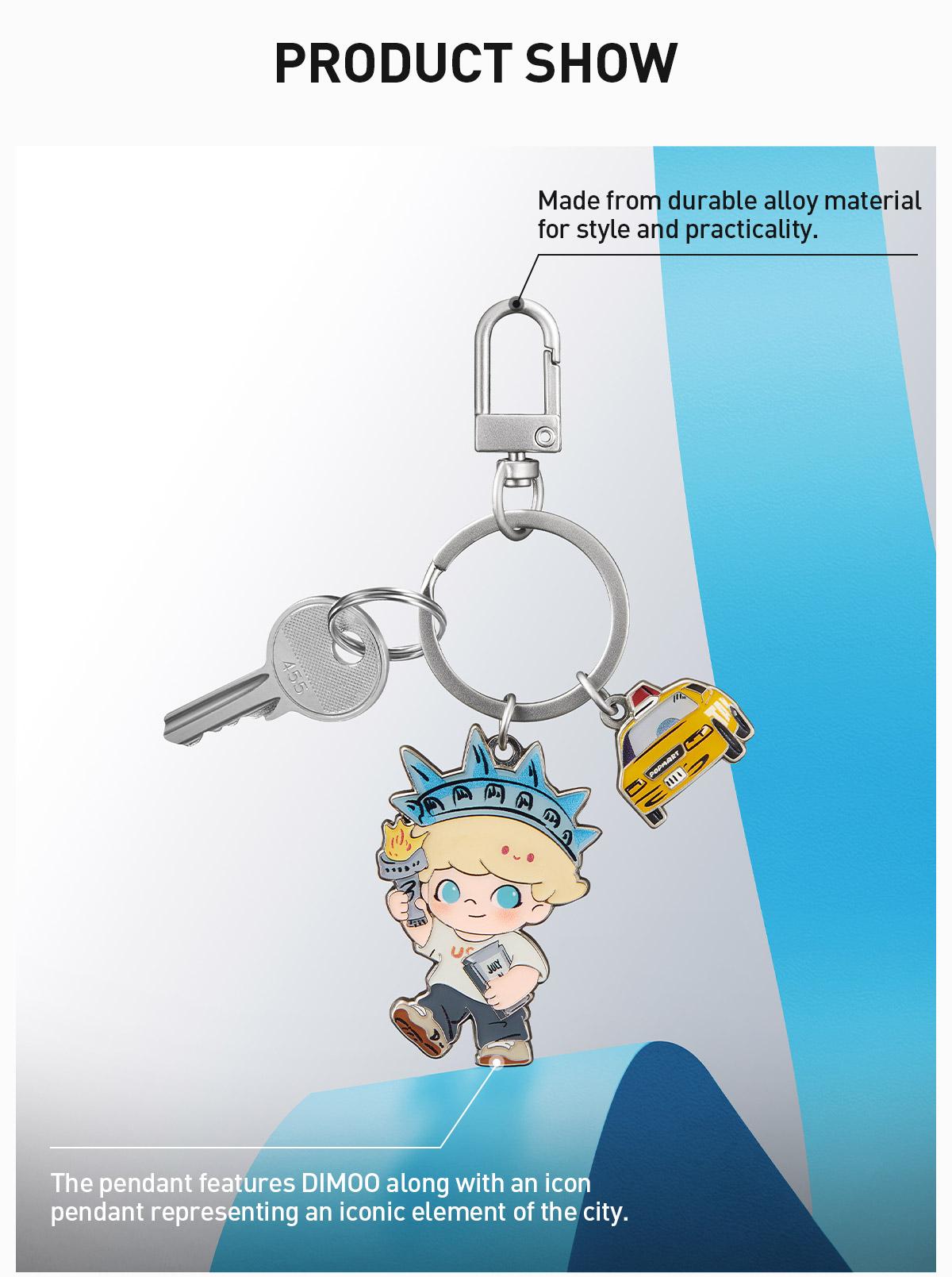 DIMOO'S HOLIDAY IN THE USA SERIES-Alloy Pendant