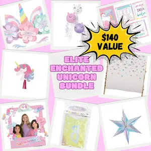 Elite Enchanted Unicorn Party Bundle