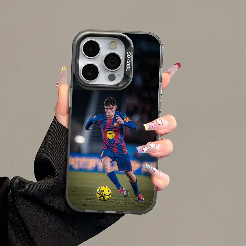 Pedri IPhone 17 Promax Phone Case Anti Drop Protective Case Suitable For iphone 16 15 14 13 SAMSUNG S25 24 23 22 ULTRA Acrylic Football Phone Case