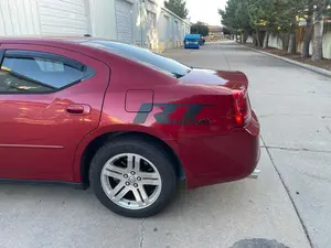 MATTE BLACK Decal Graphics Vinyl RT HEMI MOPAR R/T FOR CHARGER (VARIOUS COLORS)