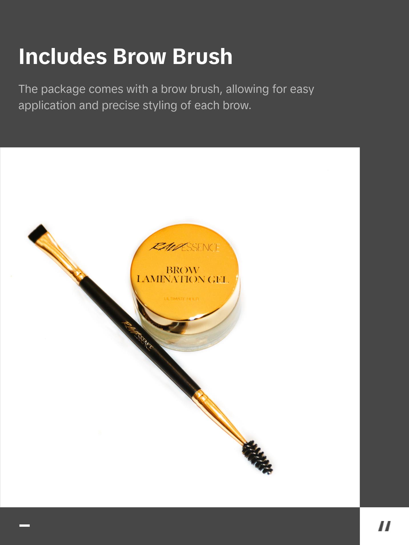 24 Hour Hold Brow Lamination Gel - Transfer and Waterproof Brow Gel