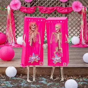 Fashion Doll Posable Skeletons Halloween Decorating Kit - 6 Pc.