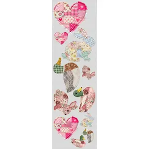 Patchwork Cuties Pre-Made Gang Sheet 15X50