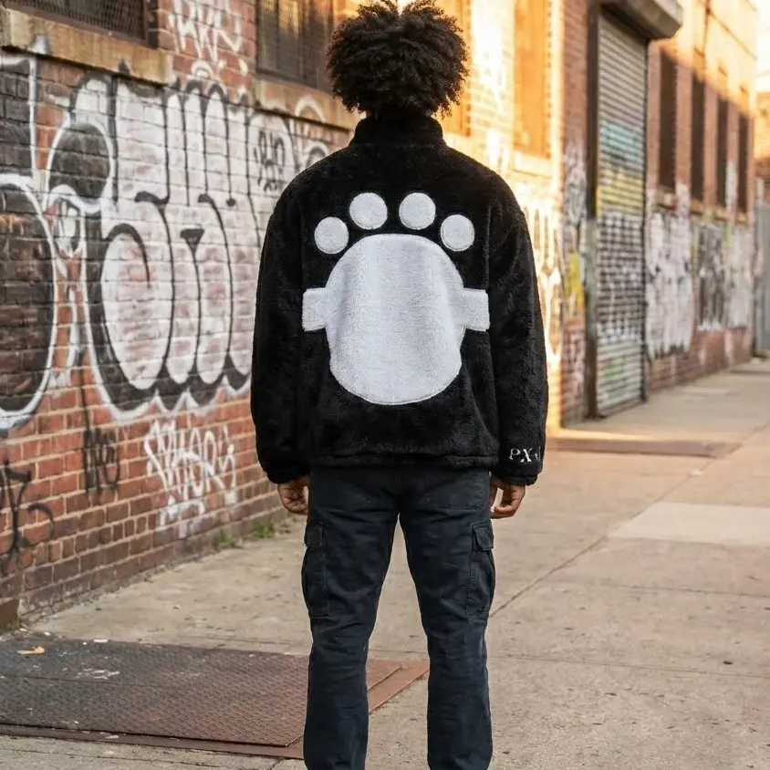 Kuma Sherpa Jacket Inspried One Piece Anime PX-0 Fitted Long
