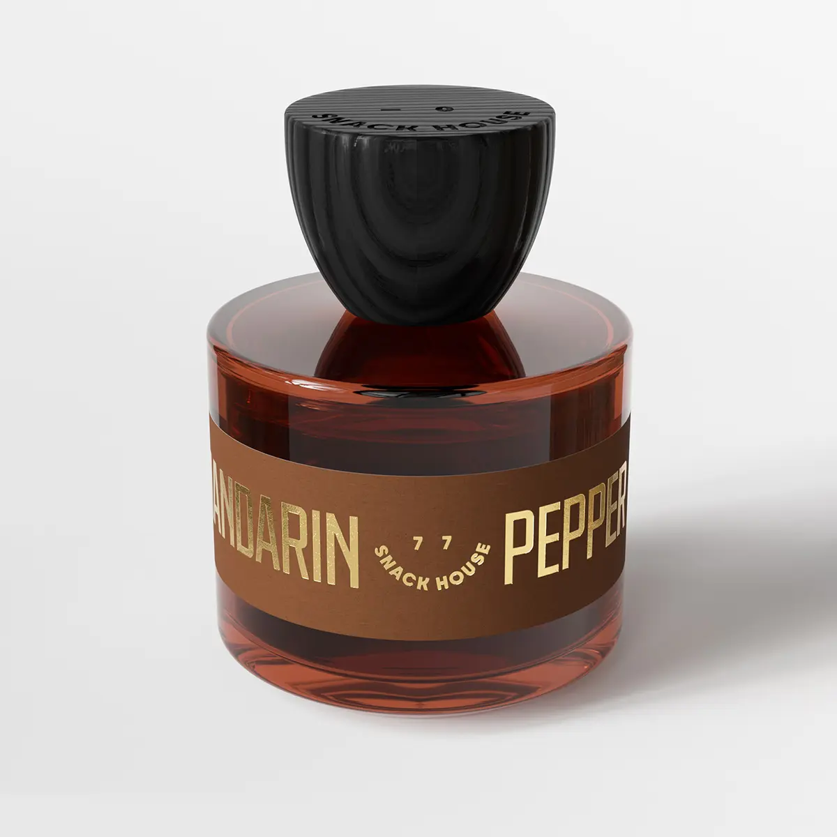 Snack House Mandarin Pepper | 100ml EDP | Men's Fragrance | Ginger & Bergamot Fruity Perfume | Sophisticated & Fresh