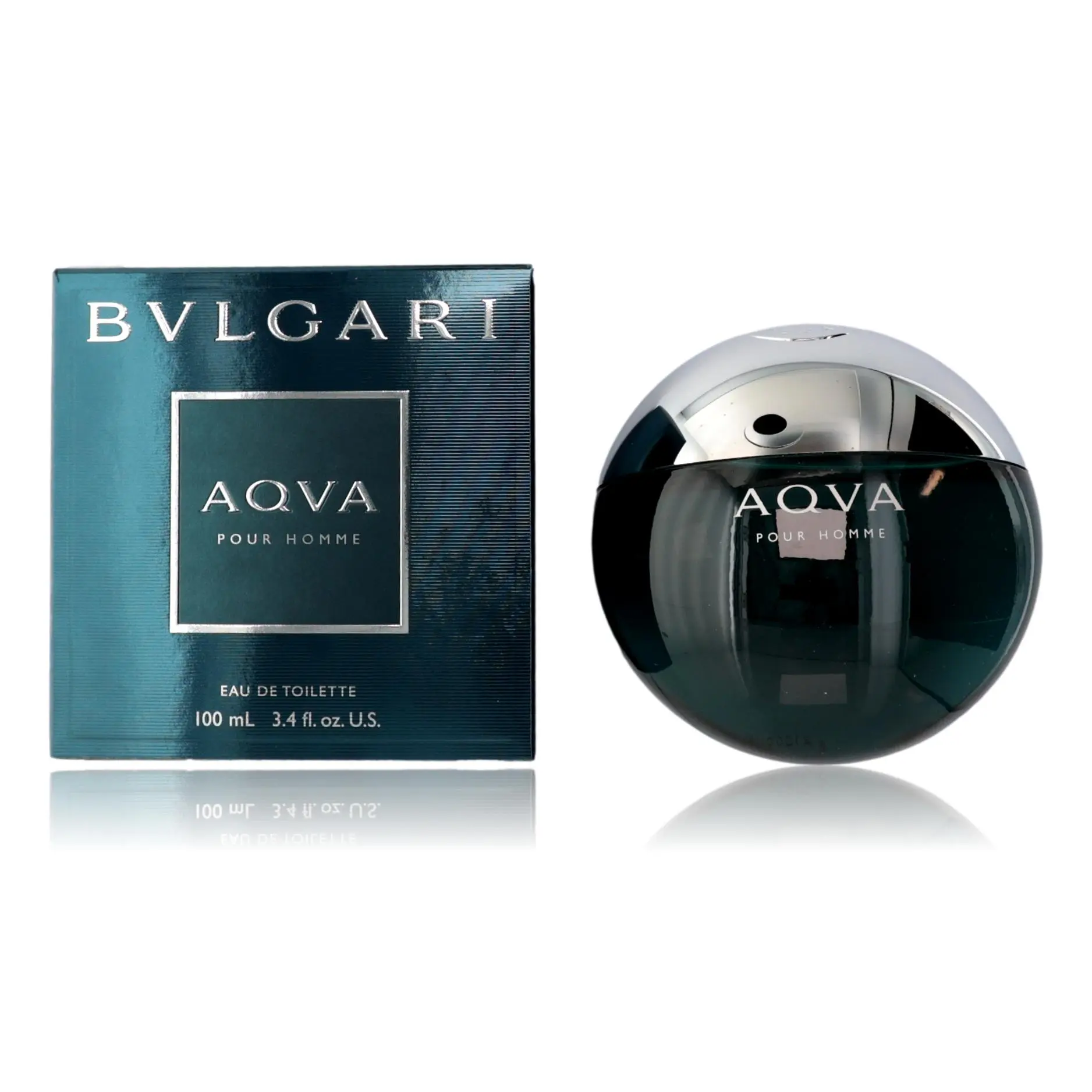Men's Bvlgari Aqva Pour Homme Marine Aquatic EDT Spray - 3.4 oz, Energy Boost, Gifts for Him, Mens Gifts