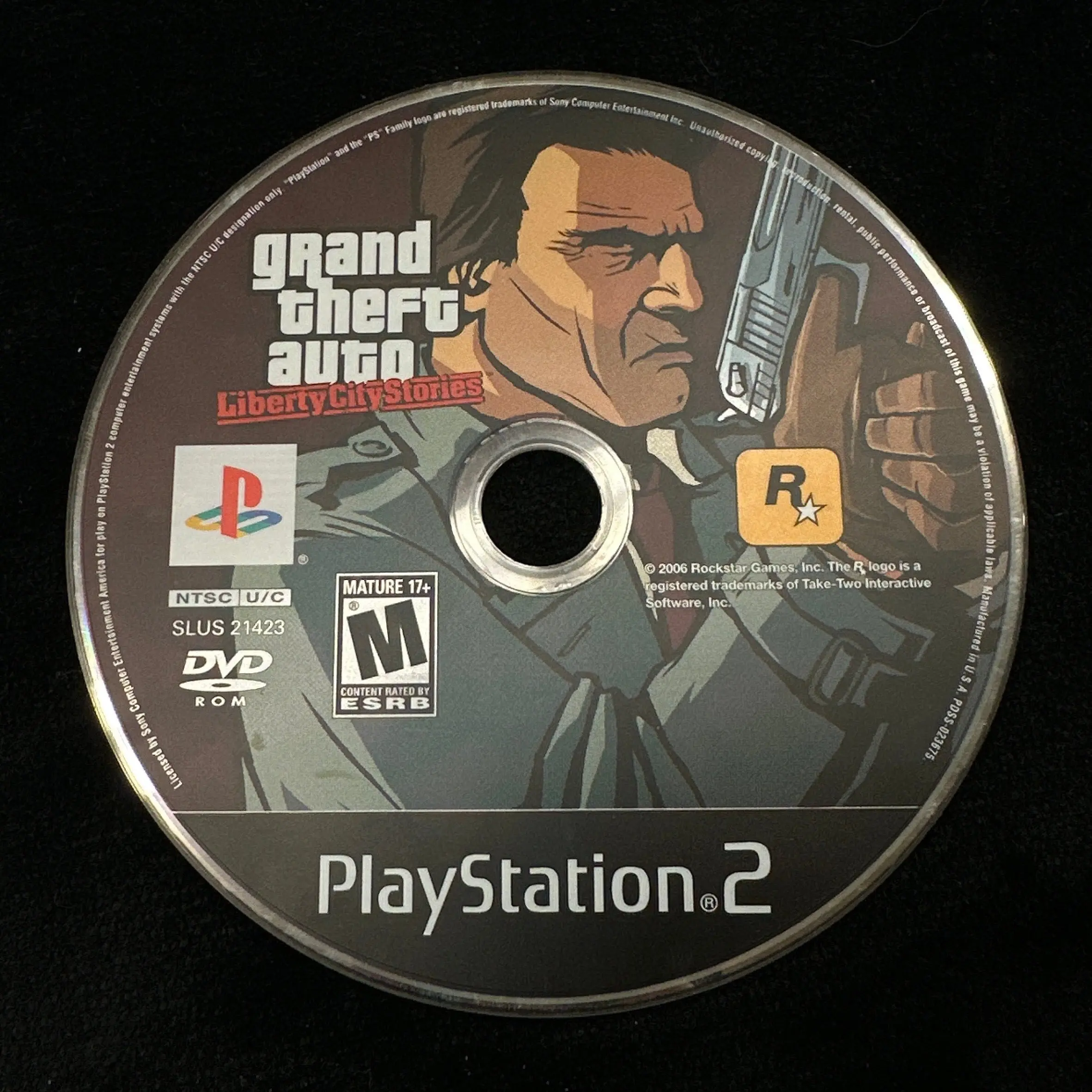 Grand Theft Auto (GTA) Liberty City Stories for PS2 (Loose Disc)