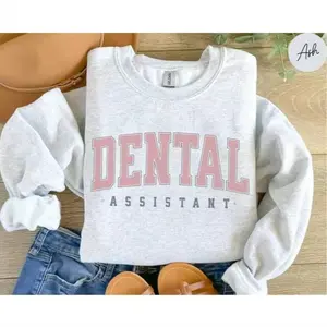 Dental Assistant Sweatshirt, Dental Assistant Shirt, Dental Assistant Gift For RDA Shirt, Dental Gift for Assistant, Dentistry Graduation Menswear Canvas