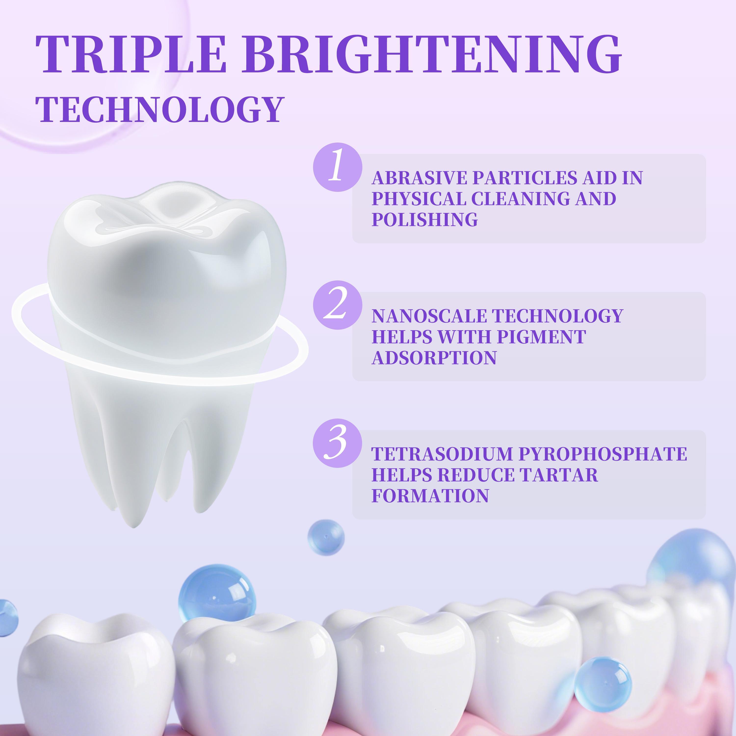 CEELIKE 3 Tubes GumRestore Pro Toothpaste + Toothbrush | Effective Teeth-Cleaning Combo