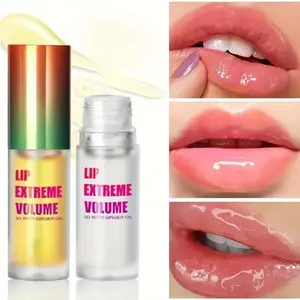 Lip Plumper Oil Serum Moisturizing Lip Oil Long Lasting Tinted Glossy Increases Elasticity Repair Fine Lines Cosmetic Valentine's Day Gifts New Year Gifts Mother's Day Gifts Brightening Hydrating Plump Lip Balm