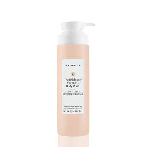 Naturium The Brightener Vitamin C Brightening Body Wash (500ml) - Helps Dullness and Leaves Skin Feeling Soft and Smooth