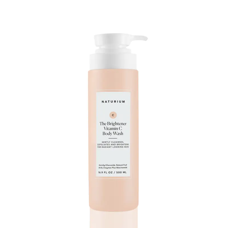 Naturium The Brightener Vitamin C Brightening Body Wash (500ml) - Helps Dullness and Leaves Skin Feeling Soft and Smooth
