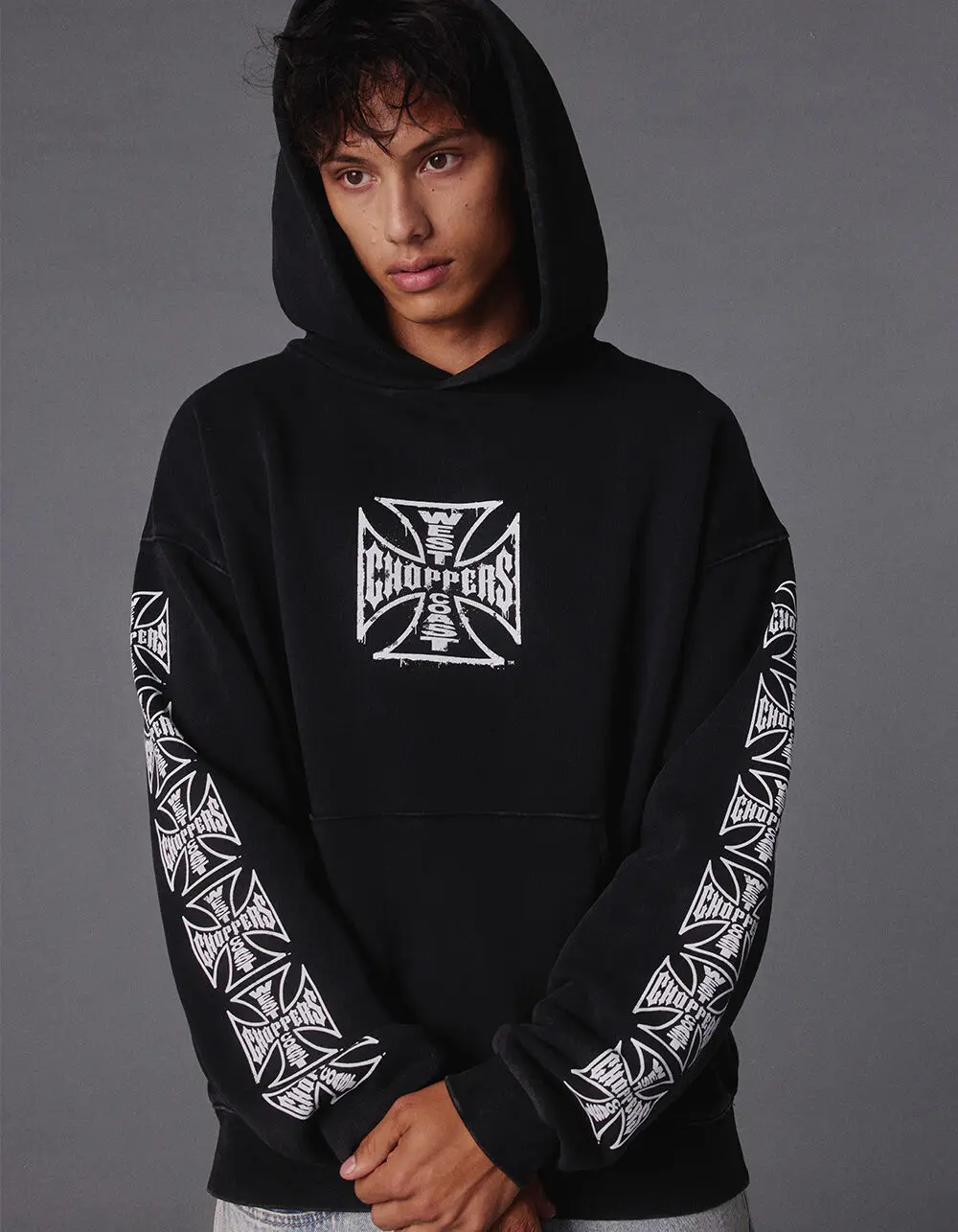 WEST COAST CHOPPERS Core Logo Mens Hoodie - TikTok Shop