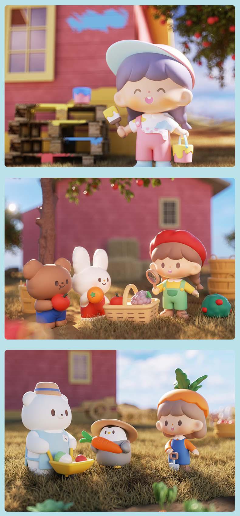 [FINDING UNICORN]【Live Unboxing】zZoton Ranch Journey Series Blind Box Cute Figures Desktop Ornament Collectible Toys Birthday Gifts HQXVHTKYDV