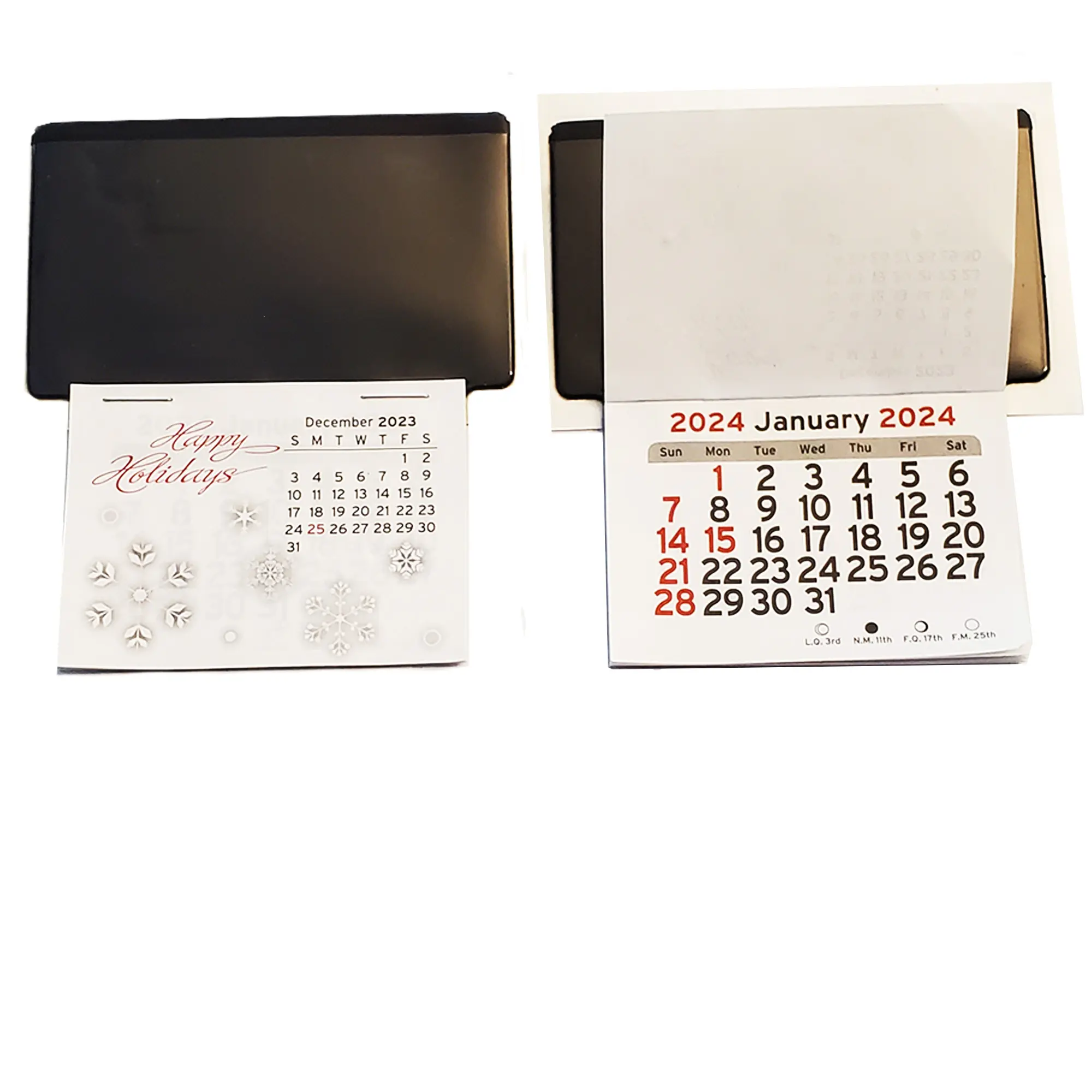2024 Business Card Stick Up Calendar