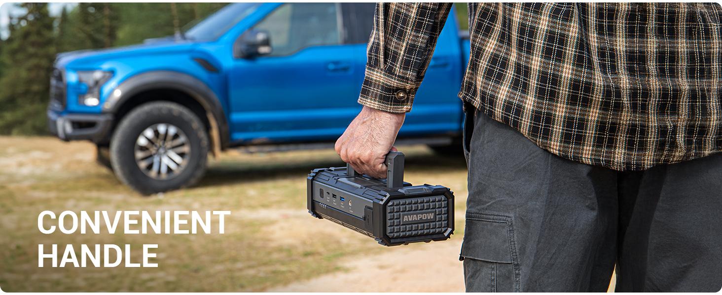 AVAPOW 6000A Car Jump Starter(For All Gas/Up to 12L Diesel),Power bank,Dual USB Quick Charge,AC/DC,12V Jump Pack with Built-in LED Bright Light AVAPOW 6000A Car Jump Starter(For All Gas/Up to 12L Diesel),Power bank,Dual USB Quick Charge,AC/DC,12V Jump Pack with Built-in LED Bright Light