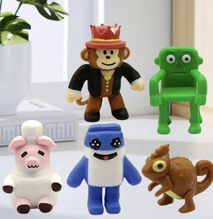 15-Piece Viral Brainrot Collectible Figure Set – Cute Meme-Worthy Figurines Perfect for Gaming Enthusiasts, Collectible-Grade Toys & Desk Decor, Unique Gifting Idea for Gamers