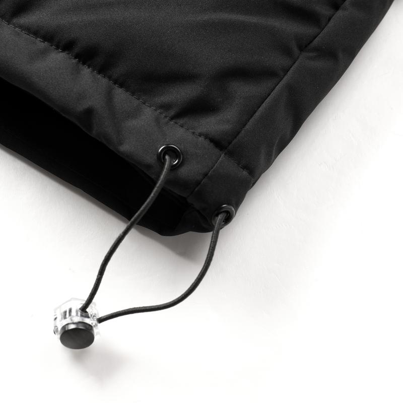 Men's Solid Color Thickened Zipper Drawstring Puffer Coat, Loose Overcoat, winter outfits Casual Warmth with Pockets Hooded Jacket, Streetwear, Cold Weather Gear, Men's Jacket, Winter Top 2025, Winter Jacket, Thick Jacket, cold weather outfits