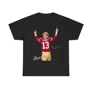 Brock Purdy Autograph Graphic T-shirt Fan Tee