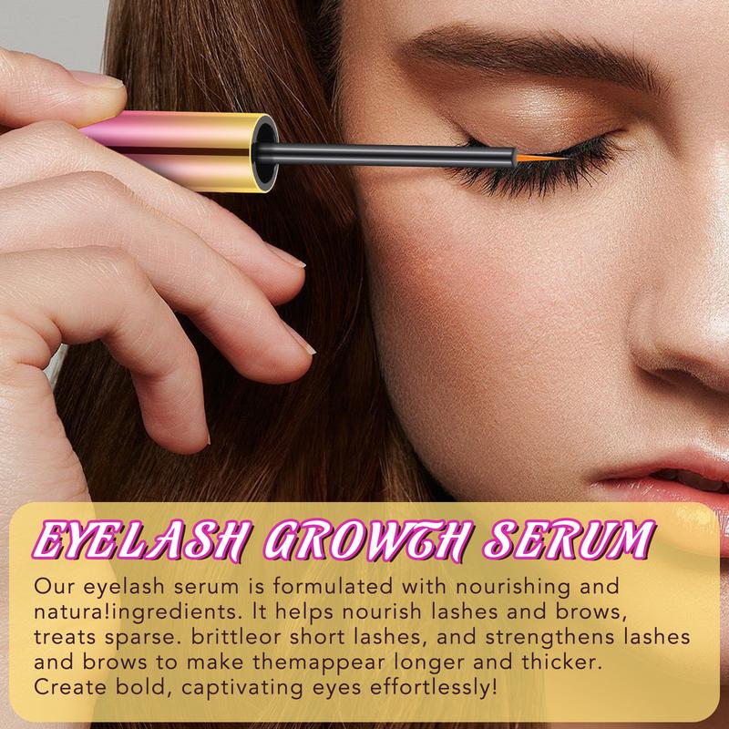 YECUCE Eyelash Serum - Lash Enhancing Formula for Longer Thicker Lashes Gentle Vegan 0.18 FL OZ 5ML