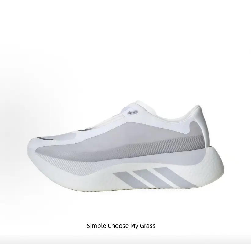 White & Gray Performance Sneakers – Lightweight, Breathable & Built for Speed