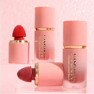 [BUY 1 GET 1] 3in1 Blush,blush for cheeks,Natural, Facial Makeup Rouge, Glass Bottle, Must for Travel, Home & Dating, Smooth Acne Blend Brightening Clear Foundation, Lightweight, valentines day gifts for her,him,valentines, Moisturizer