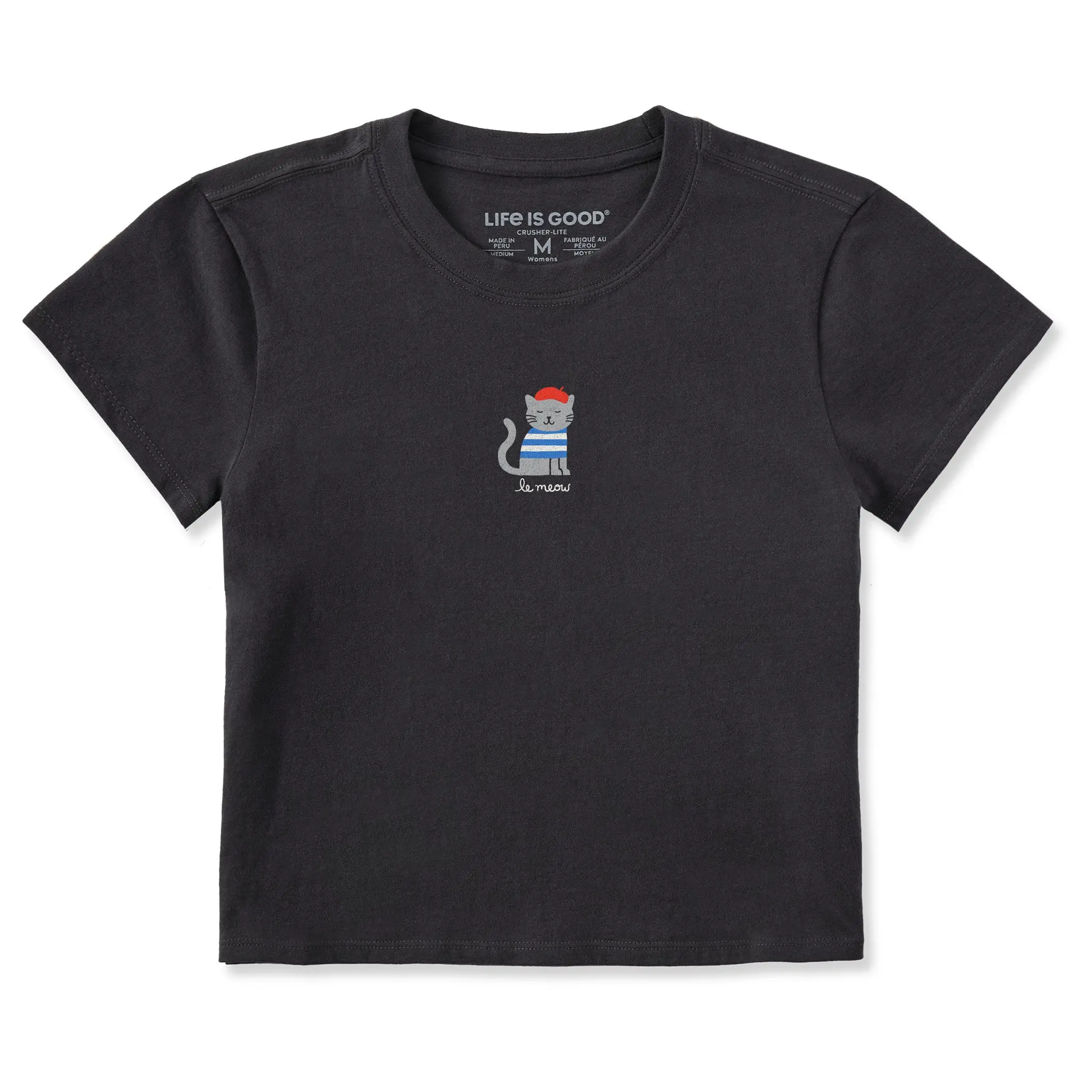 Women's Le Meow Crusher-LITE Shrunken Tee