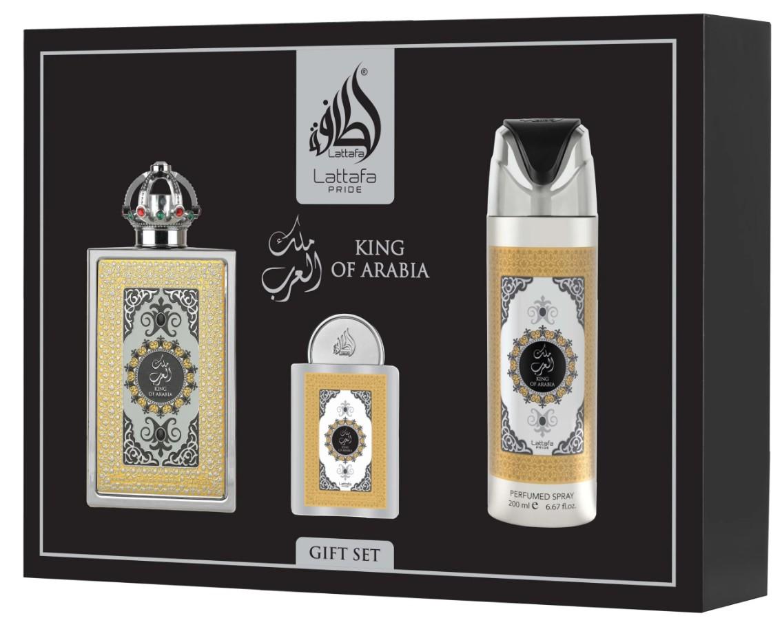 King of Arabia Gift set by Lattafa Pride