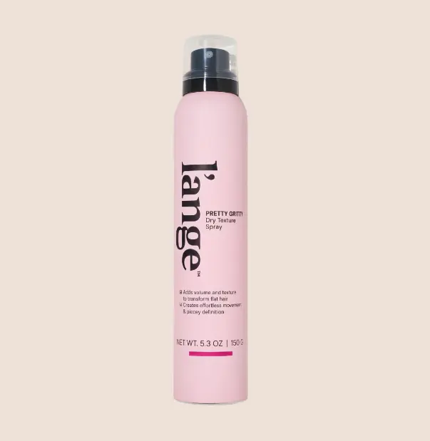 L'ANGE HAIR - Pretty Gritty Haircare Texture Spray - Lightweight, Volume-Boosting Dry Shampoo with Zeolite, Oil-Absorbing for All Hair Types & Gym Use, 200g, Portable, Voluminous Hair
