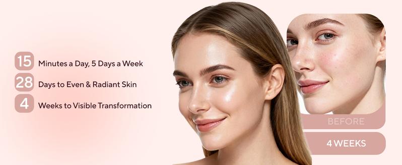 LILA by Akunbem 9-in-1 Real Glass-Head Glow Device — Home Photorejuvenation Tool for Radiant, Glass-Like Skin