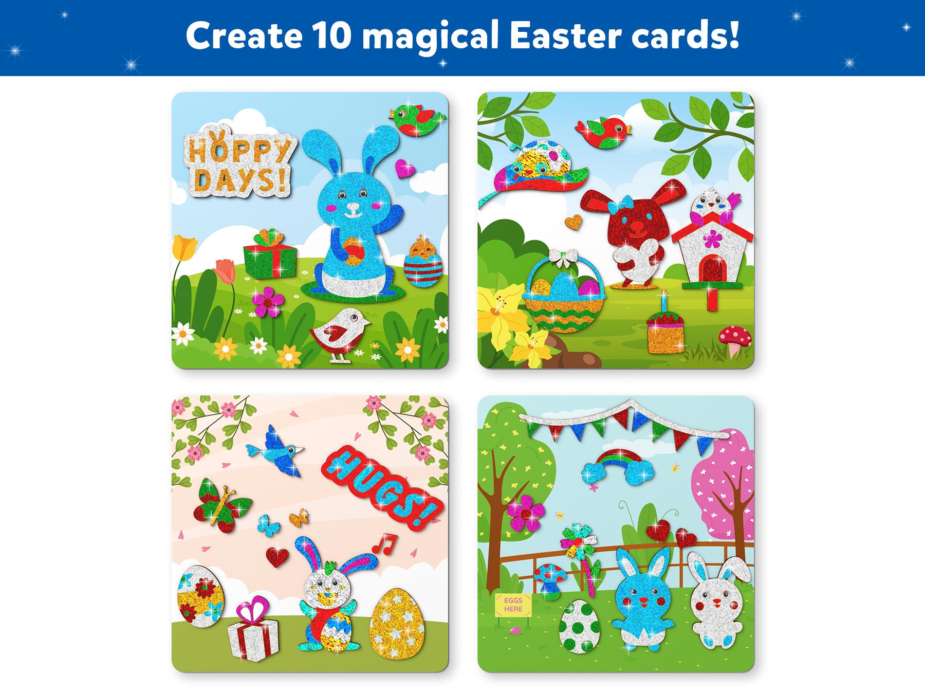 Easter Special Foil Fun - Skillmatics Art & Craft Activity, Mess-free Art, DIY Creative Kit for Kids Ages 4 and up