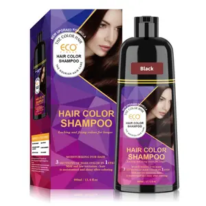 Special shampoo for dyed hair, moisturizing and nourishing formula, gentle care, suitable for both men and women, helps cover gray hair, daily hair care (Black 400ml) Alcohol-Free Unisex Styling Gel Jumbo Leave-In Repair Mask pillow soft curls cream