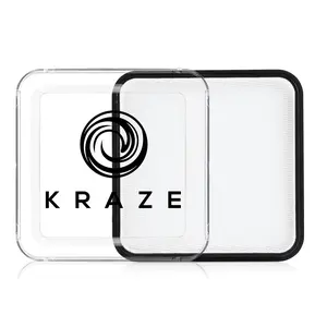 Kraze FX White Face Paint 25 gm - Wax-Based Formula for Line Work & Blending - Non-Toxic & Hypoallergenic - Vegan & Cruelty-Free - Quick Drying - 50-150 Applications - Body Makeup