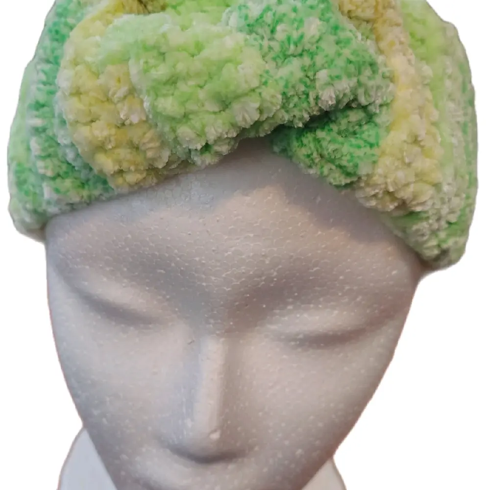 crochet velvet ear warmers