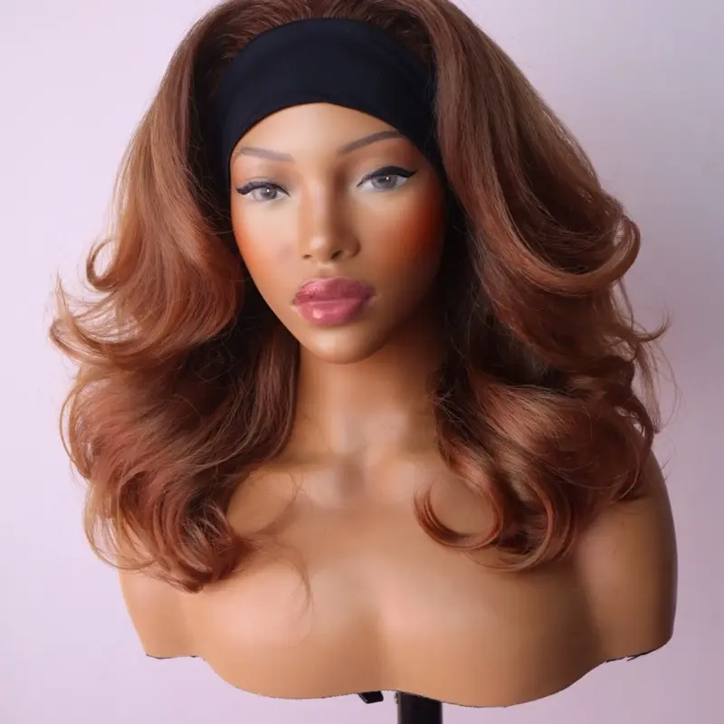 NAOMI KINKY FACE FRAMING HEADBAND WIG