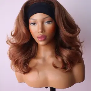 NAOMI KINKY FACE FRAMING HEADBAND WIG