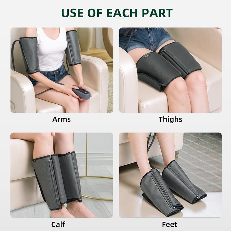 【FIT KING】 Calf Massager for Improved Circulation and Muscle Relaxation, Massage Device for Calves, Eases Muscle Fatigue and Discomfort