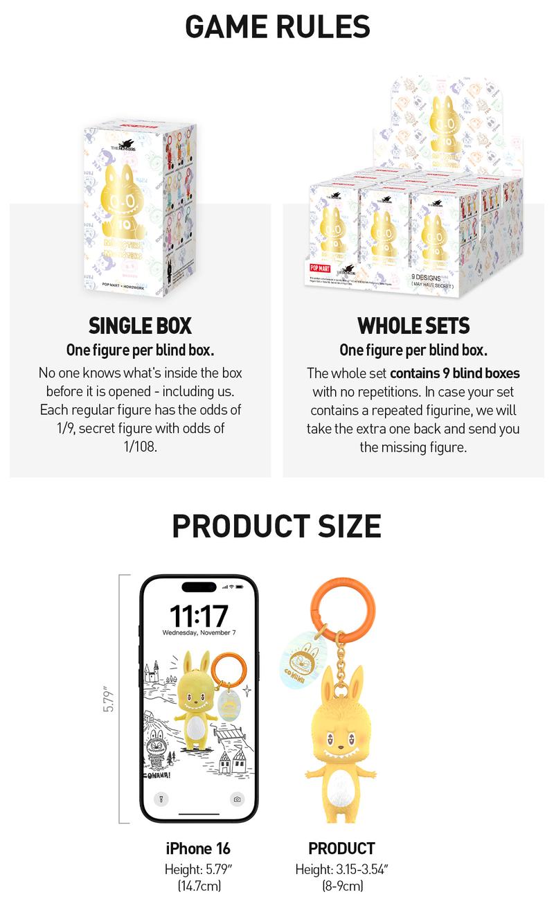 POP MART THE MONSTERS 10th Anniversary Series Figures Blind Box